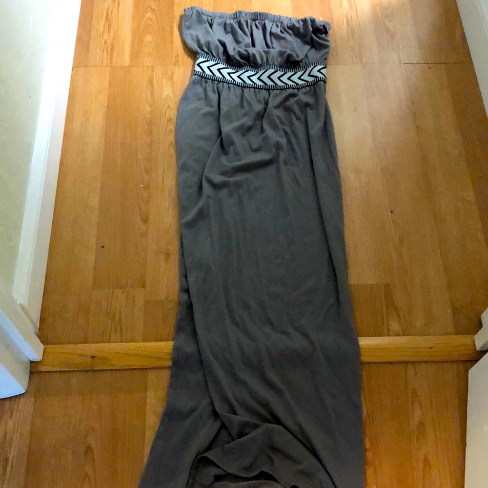 Loft: strapless maxi dress